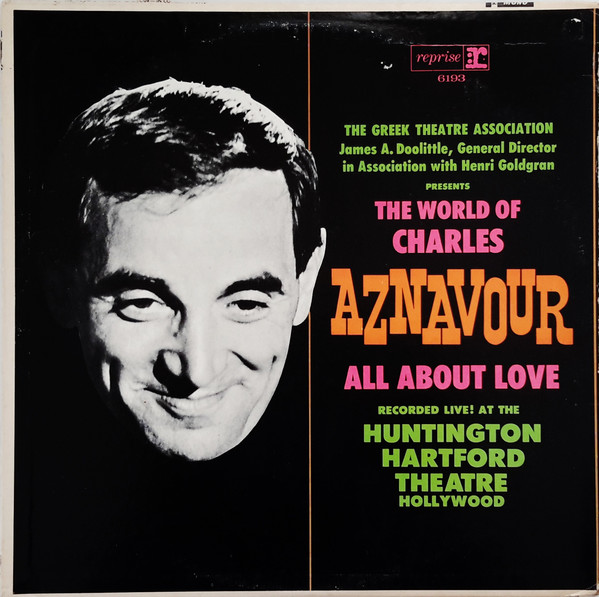 Hoes van The World Of Charles Aznavour All About Love
